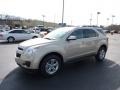 2011 Gold Mist Metallic Chevrolet Equinox LT AWD  photo #3