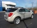 2011 Gold Mist Metallic Chevrolet Equinox LT AWD  photo #10