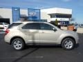 2011 Gold Mist Metallic Chevrolet Equinox LT AWD  photo #11