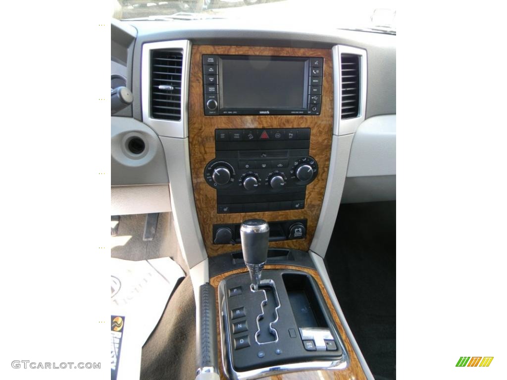 2008 Grand Cherokee Limited 4x4 - Stone White / Dark Slate Gray/Light Graystone photo #11