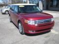 Redfire Metallic 2009 Ford Flex Limited AWD