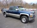 Indigo Blue Metallic 2000 Chevrolet Silverado 2500 LS Extended Cab 4x4 Exterior