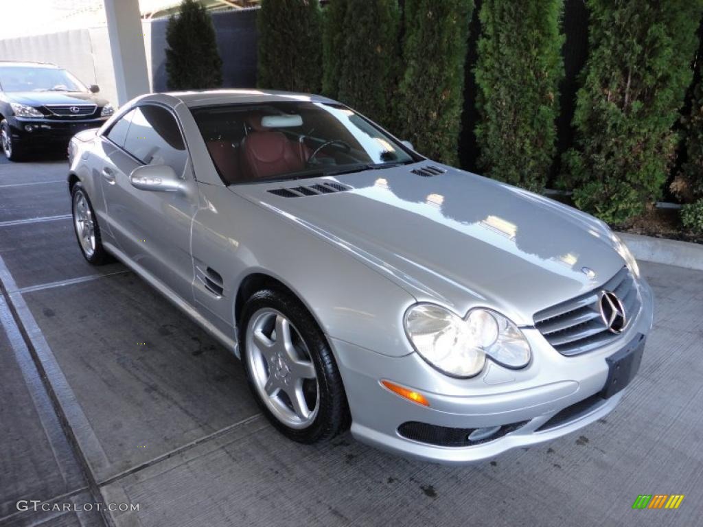 2004 Mercedes benz sl500 silver paint code #5