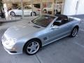 2003 Brilliant Silver Metallic Mercedes-Benz SL 500 Roadster  photo #9