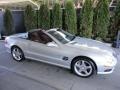 2003 Brilliant Silver Metallic Mercedes-Benz SL 500 Roadster  photo #10