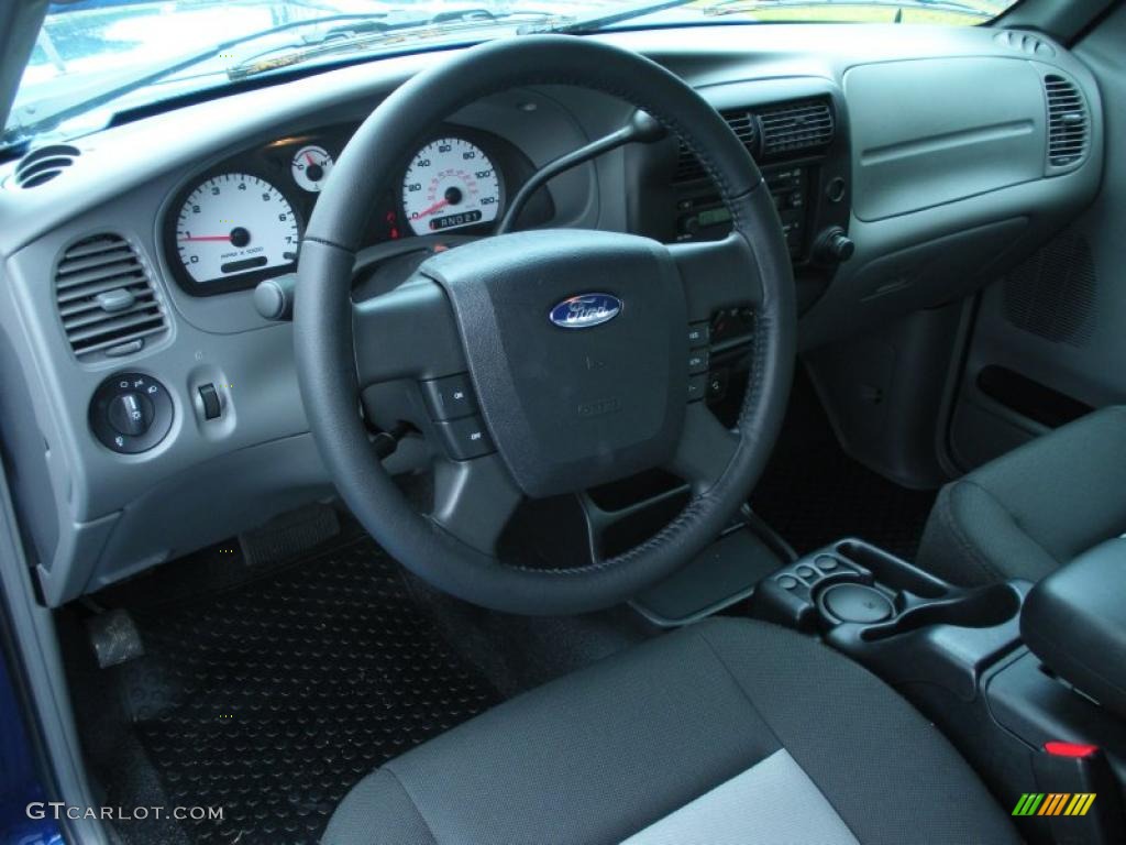 2011 Ranger Sport SuperCab - Vista Blue Metallic / Medium Dark Flint photo #8