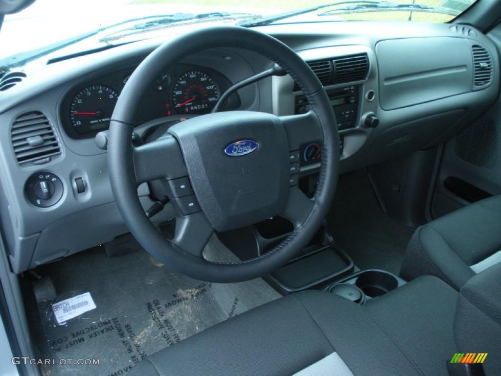 Medium Dark Flint Interior 2011 Ford Ranger XLT SuperCab Photo #47351633