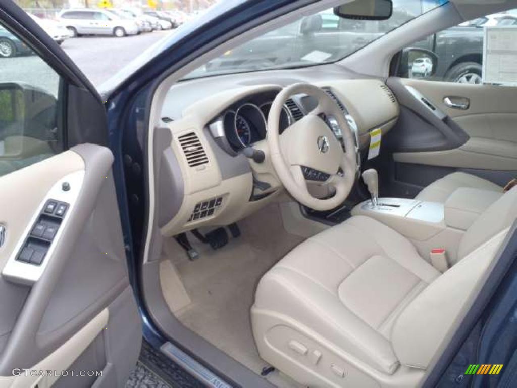 Beige Interior 2011 Nissan Murano SL Photo #47351765
