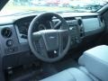 Steel Gray 2011 Ford F150 XL Regular Cab Steering Wheel