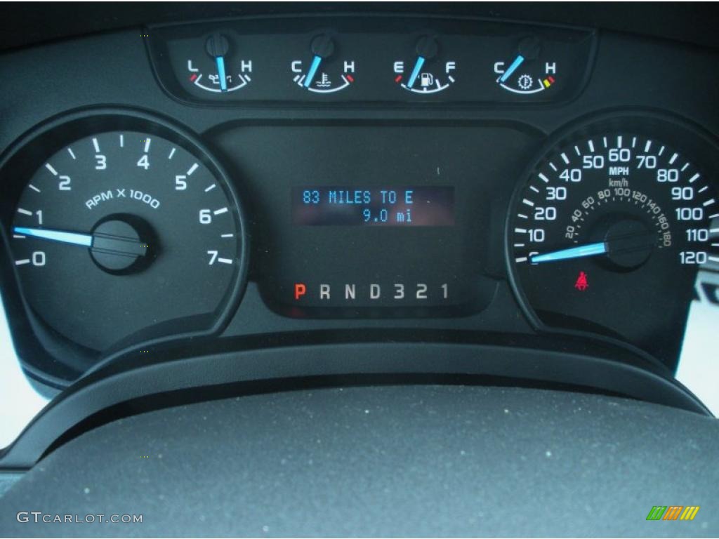 2011 Ford F150 XL Regular Cab Gauges Photo #47352011