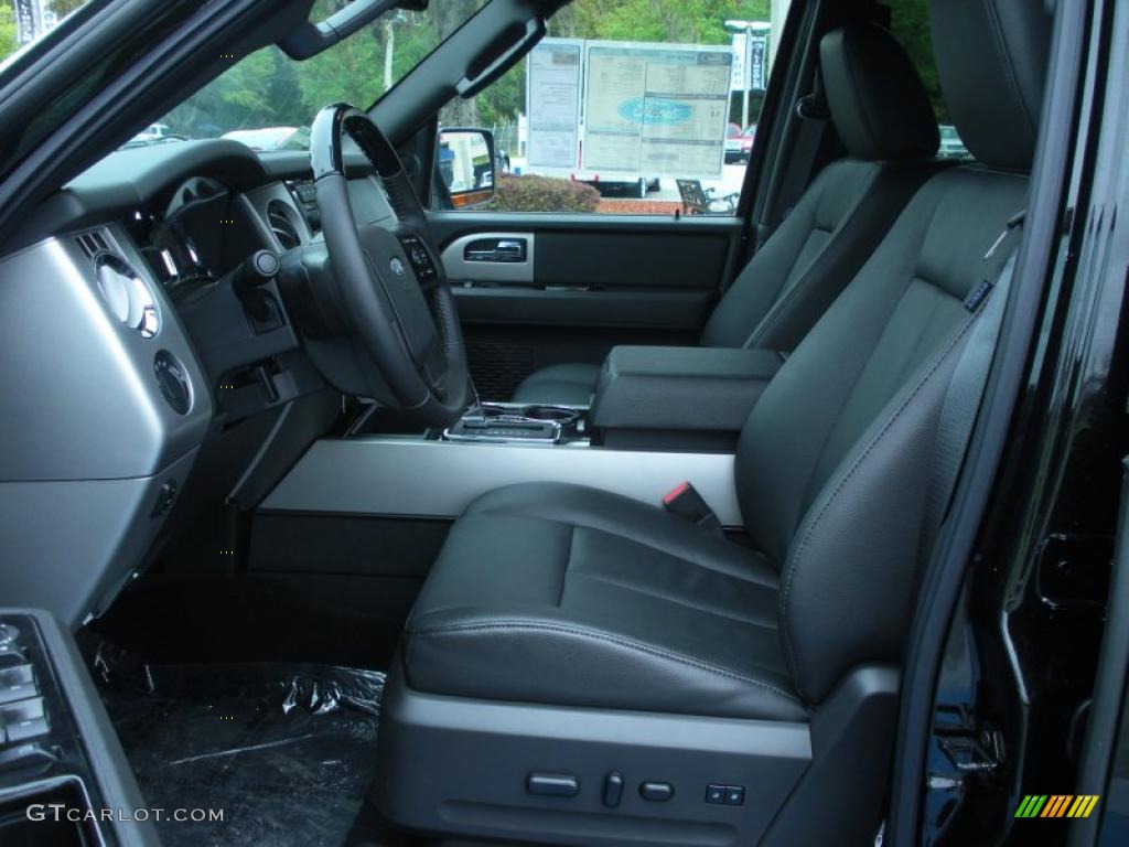 Charcoal Black Interior 2011 Ford Expedition Limited Photo #47352143