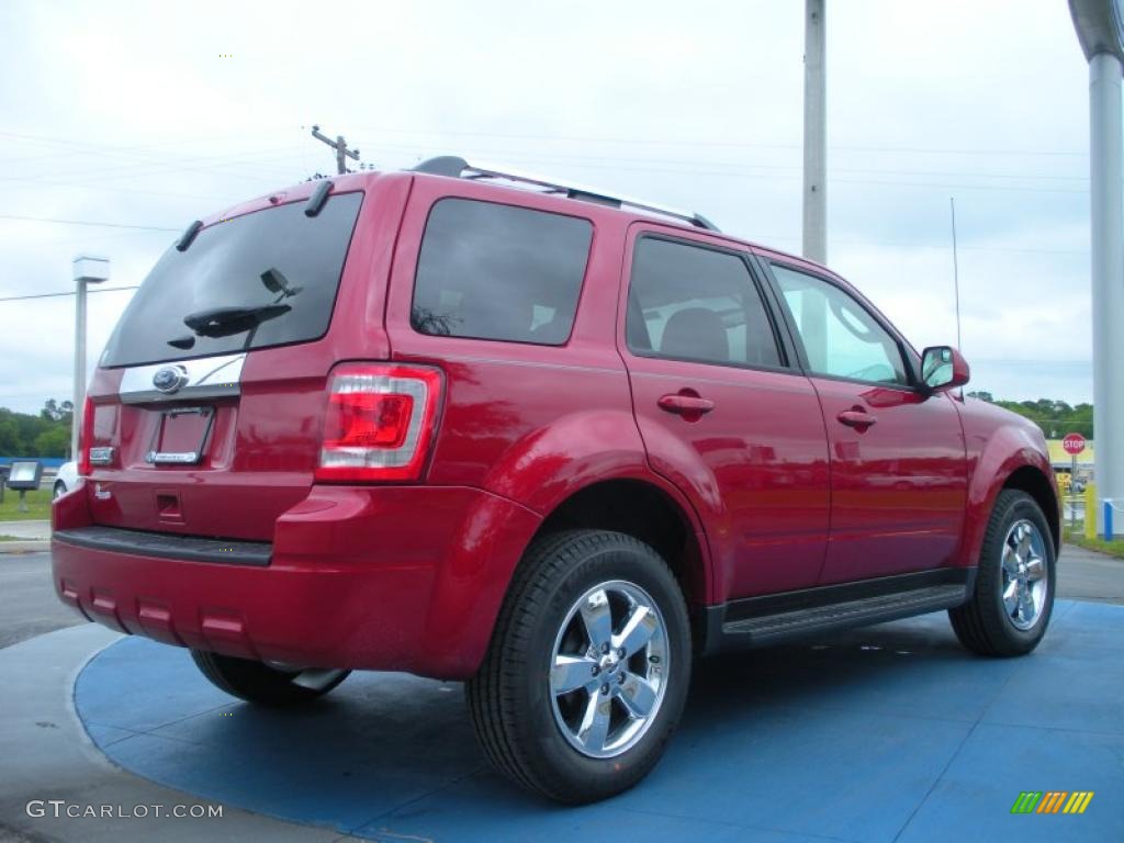 Sangria Red Metallic 2011 Ford Escape Limited Exterior Photo #47352320