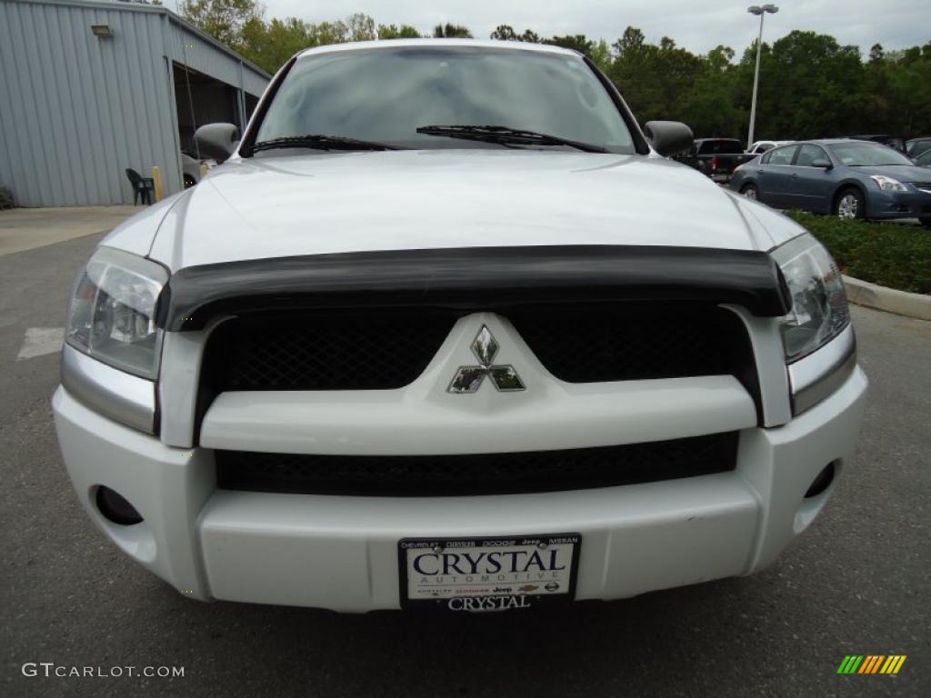 2007 Raider LS Double Cab - Arctic White / Slate photo #20