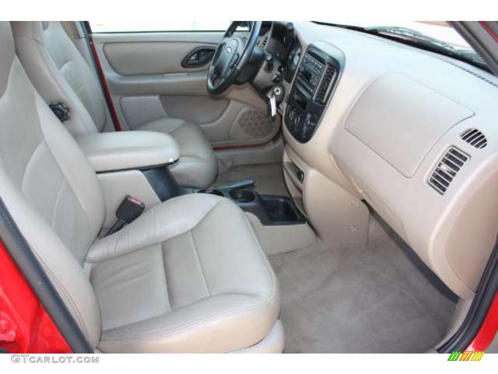 Medium Graphite Grey Interior 2001 Ford Escape XLT V6 4WD Photo #47352794