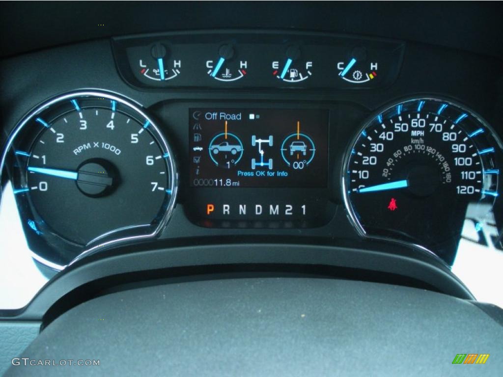 2011 Ford F150 XLT SuperCab Gauges Photo #47352797