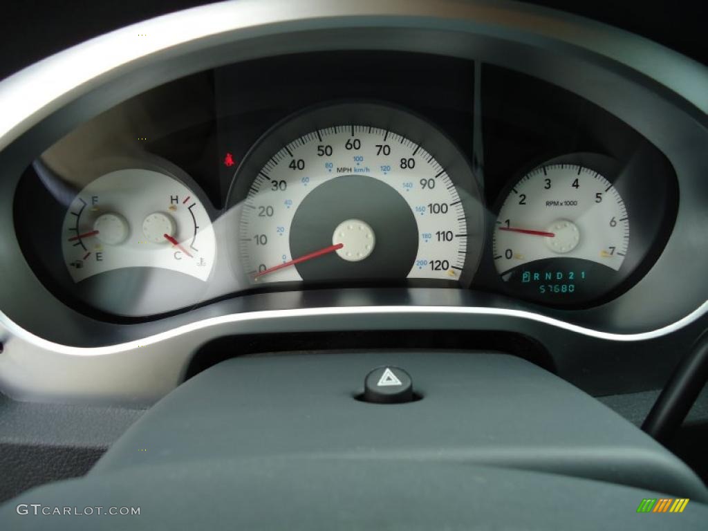 2007 Mitsubishi Raider LS Double Cab Gauges Photo #47352818