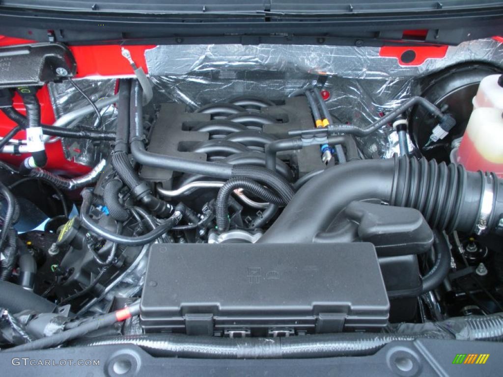 2011 Ford F150 XLT SuperCab 5.0 Liter Flex-Fuel DOHC 32-Valve Ti-VCT V8 Engine Photo #47352848