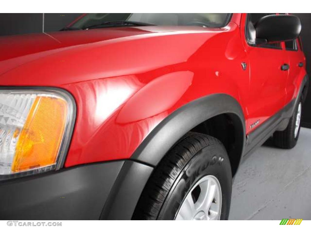 2001 Escape XLT V6 4WD - Bright Red Metallic / Medium Graphite Grey photo #24