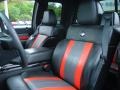 Black/Medium Flint/Red Interior Photo for 2006 Ford F150 #47353259