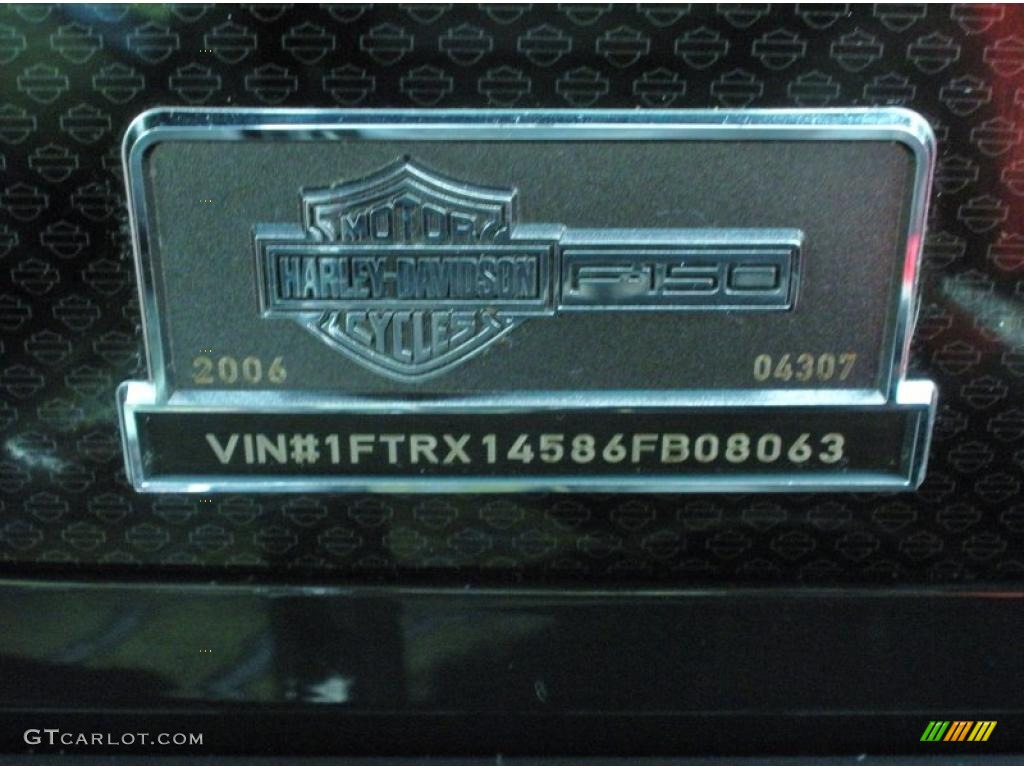 2006 Ford F150 Harley-Davidson SuperCab 4x4 Marks and Logos Photo #47353424