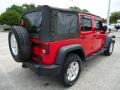 Flame Red - Wrangler Unlimited X 4x4 Photo No. 11
