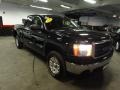 2008 Onyx Black GMC Sierra 1500 SLE Extended Cab 4x4  photo #4