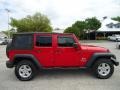 Flame Red - Wrangler Unlimited X 4x4 Photo No. 12