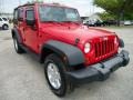 Flame Red - Wrangler Unlimited X 4x4 Photo No. 13