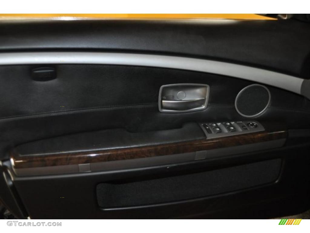 2006 7 Series 750Li Sedan - Black Sapphire Metallic / Black/Black photo #11