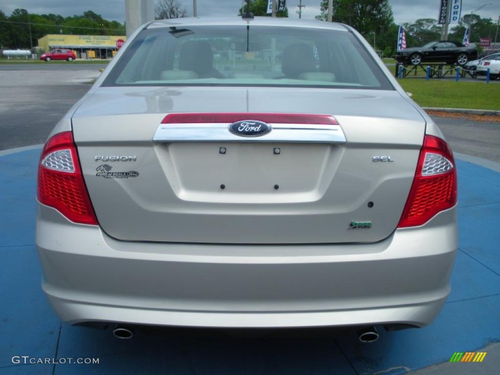 2010 Fusion SEL V6 - Smokestone Metallic / Medium Light Stone photo #4