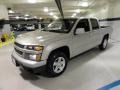 2009 Silver Birch Metallic Chevrolet Colorado LT Crew Cab  photo #2