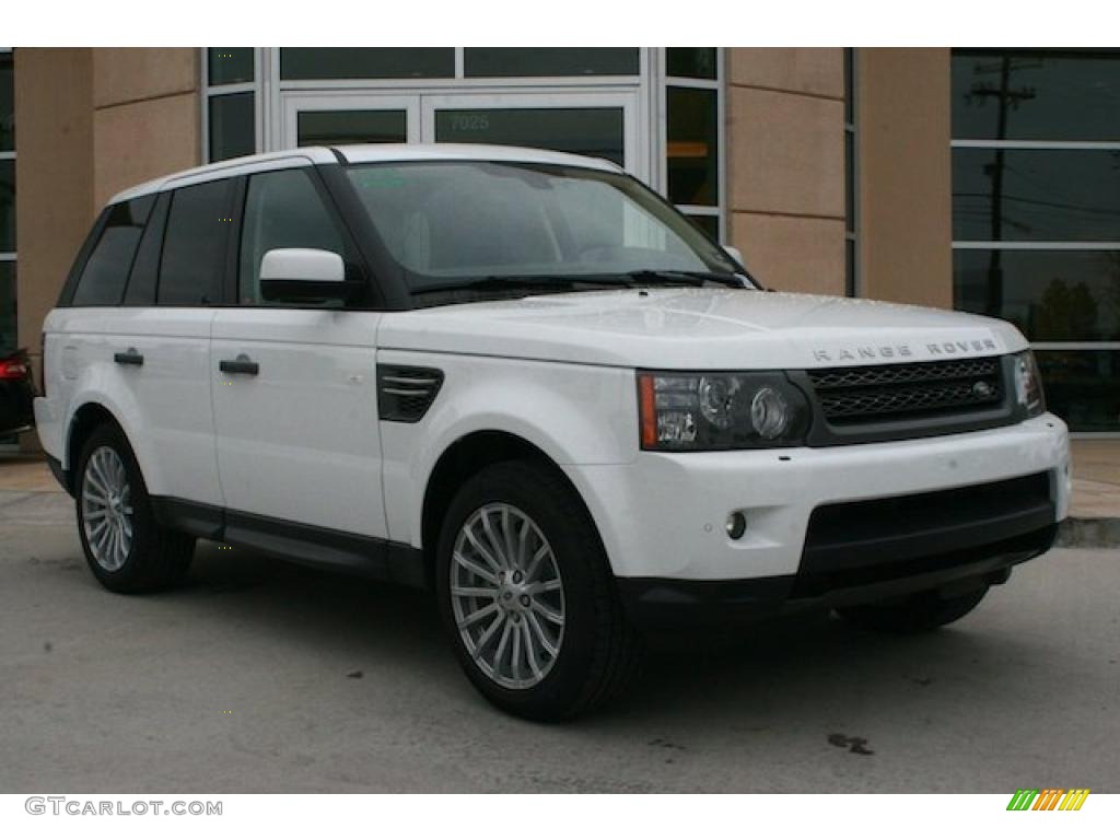 2011 Range Rover Sport HSE - Fuji White / Ebony/Ebony photo #1