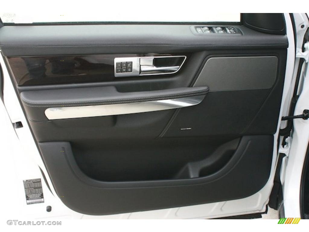 2011 Land Rover Range Rover Sport HSE Ebony/Ebony Door Panel Photo #47355389