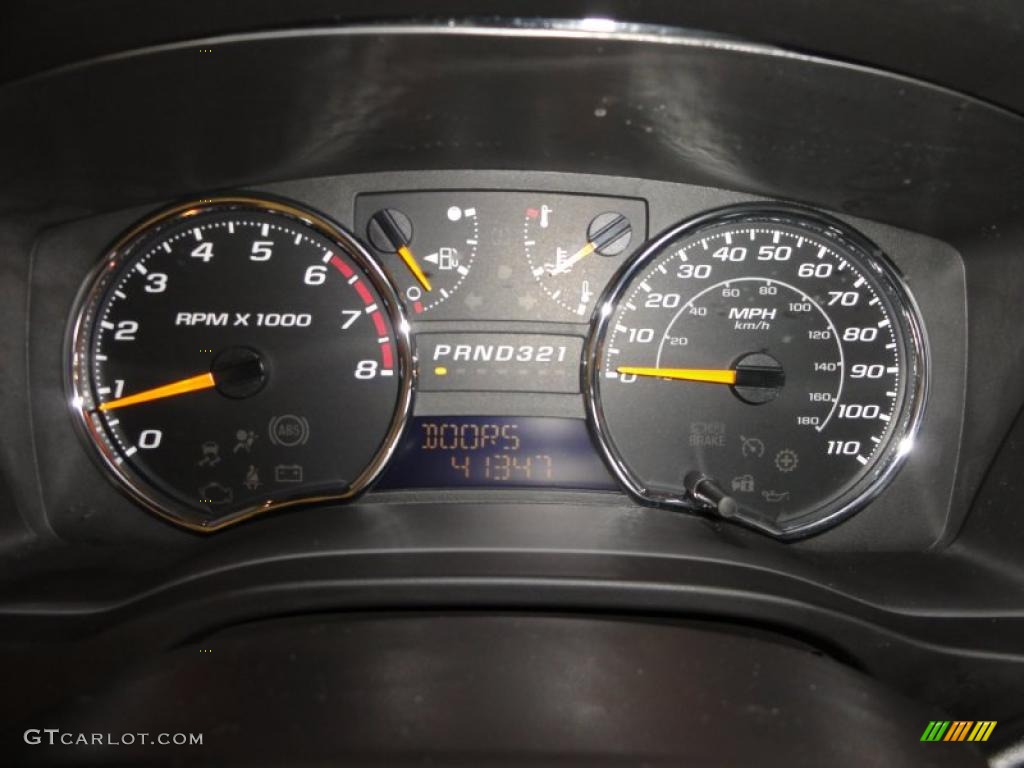 2009 Chevrolet Colorado LT Crew Cab Gauges Photo #47355404