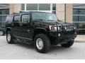 2004 Black Hummer H2 SUV  photo #1