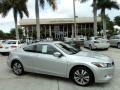 2008 Alabaster Silver Metallic Honda Accord EX-L Coupe  photo #1