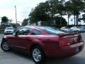 2007 Redfire Metallic Ford Mustang V6 Deluxe Coupe  photo #11