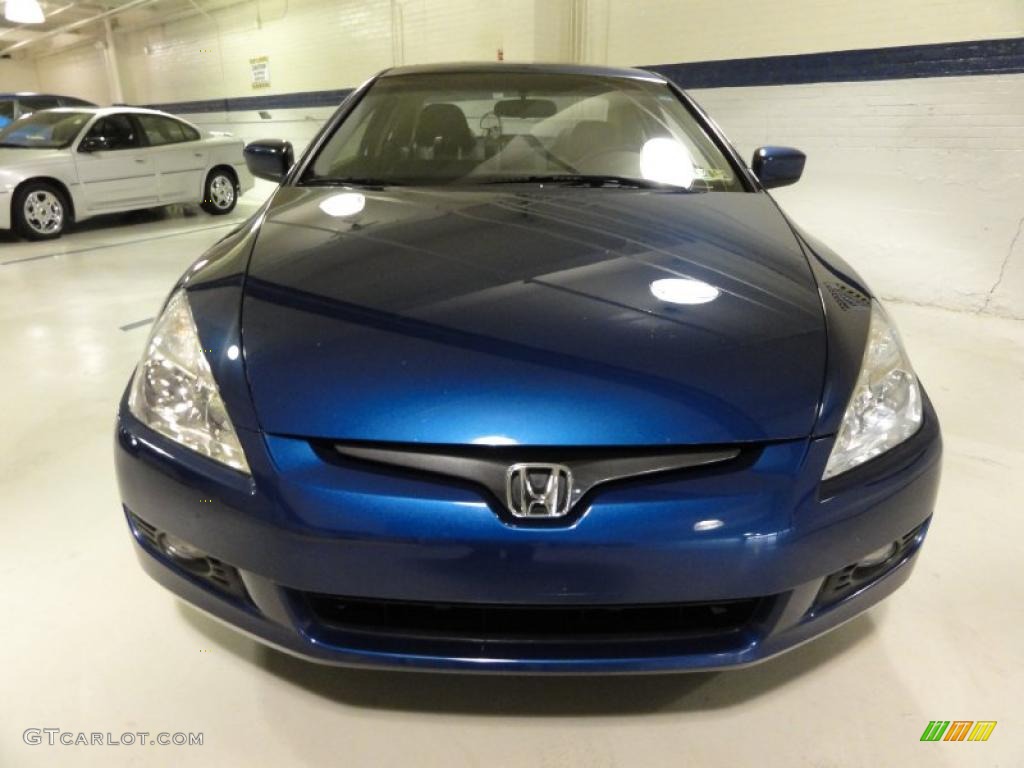 Sapphire Blue Pearl 2004 Honda Accord EX V6 Coupe Exterior Photo #47356532