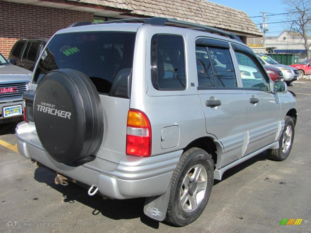 Silverleaf Metallic 2003 Chevrolet Tracker 4WD Hard Top Exterior Photo #47356538