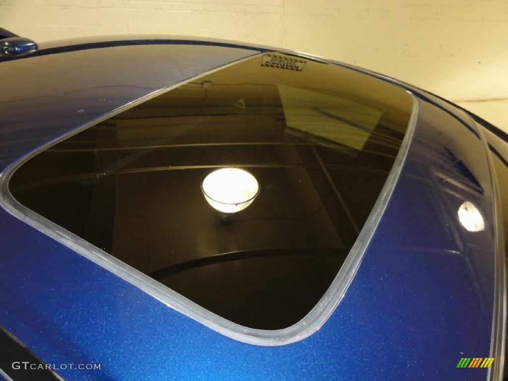 2004 Accord EX V6 Coupe - Sapphire Blue Pearl / Black photo #19
