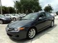 2008 Carbon Gray Pearl Acura TSX Sedan  photo #14