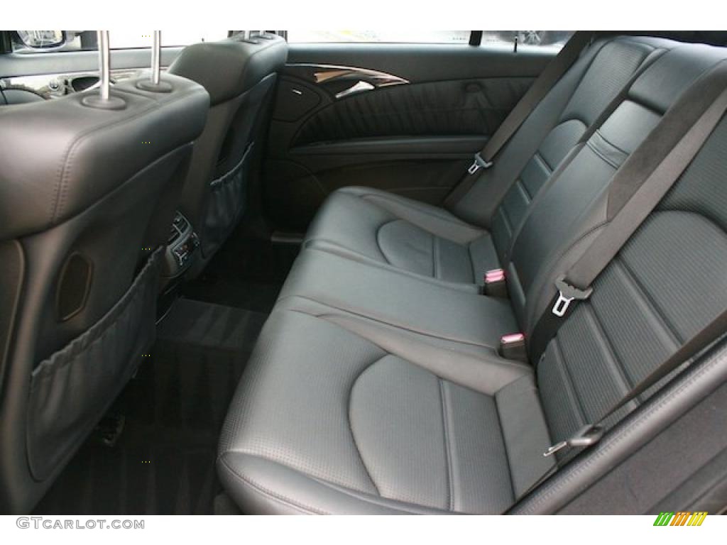 Black Interior 2007 Mercedes-Benz E 63 AMG Sedan Photo #47357153
