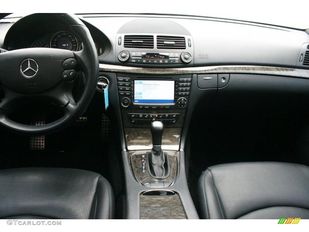 2007 Mercedes-Benz E 63 AMG Sedan Black Dashboard Photo #47357165