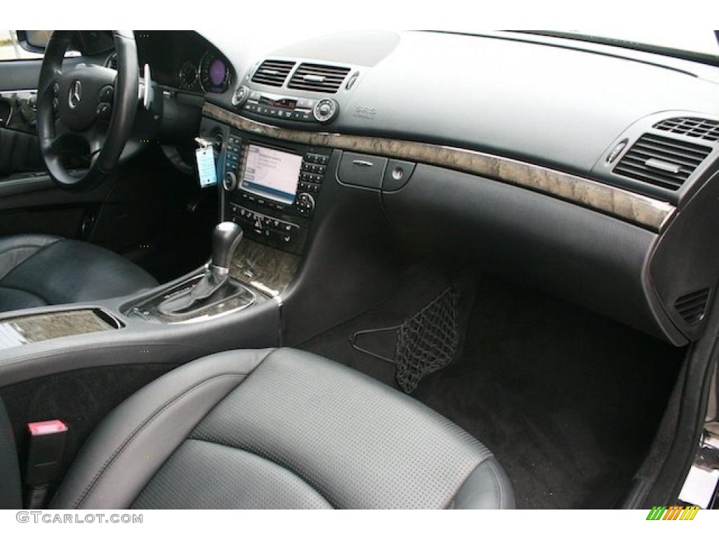 2007 Mercedes-Benz E 63 AMG Sedan Black Dashboard Photo #47357504