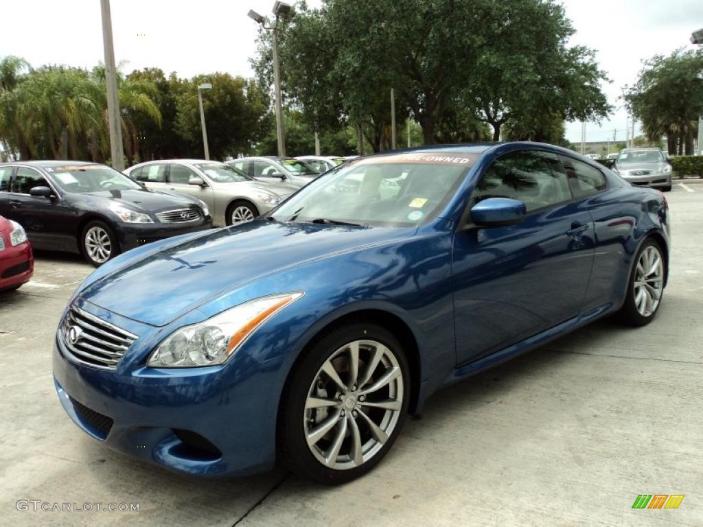 Athens Blue 2008 Infiniti G 37 S Sport Coupe Exterior Photo #47357624