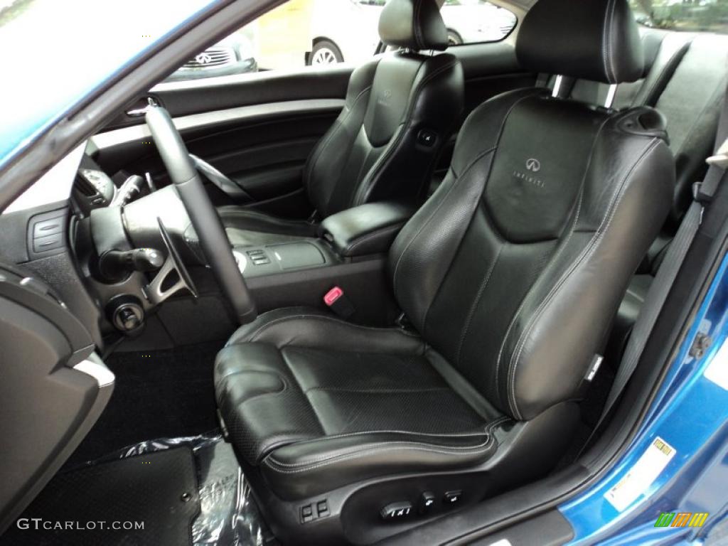 Graphite Interior 2008 Infiniti G 37 S Sport Coupe Photo #47357693