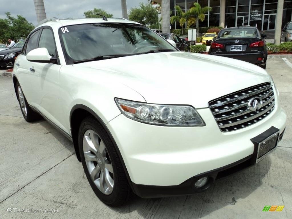 Ivory White Pearl 2004 Infiniti FX 35 Exterior Photo #47357924