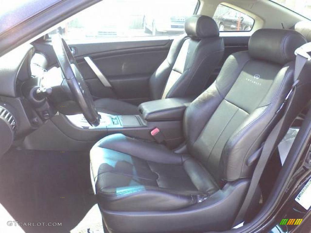 Graphite Interior 2005 Infiniti G 35 Coupe Photo #47357945