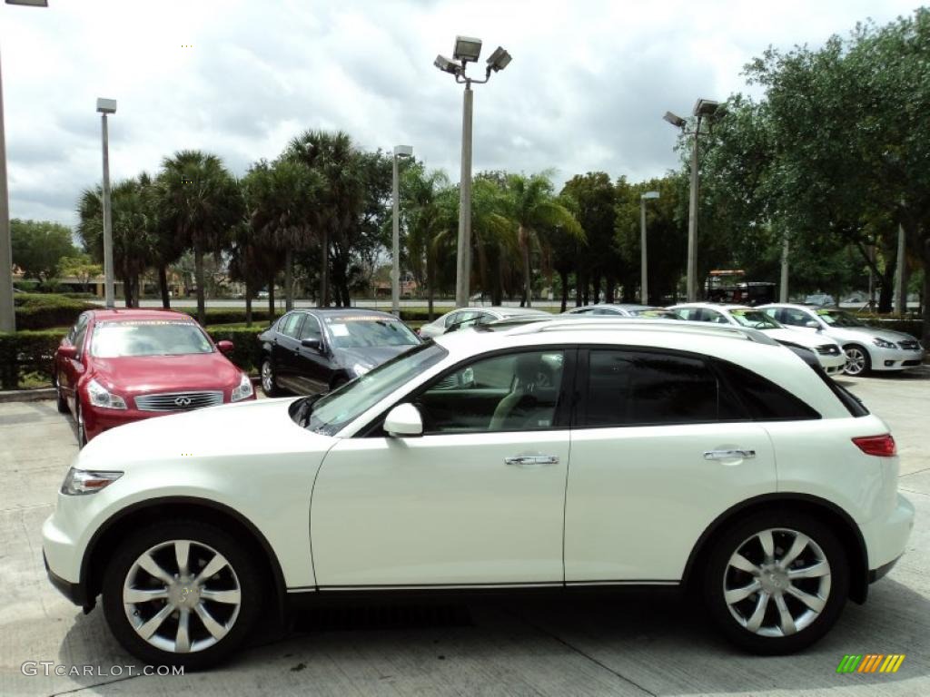 Ivory White Pearl 2004 Infiniti FX 35 Exterior Photo #47358050