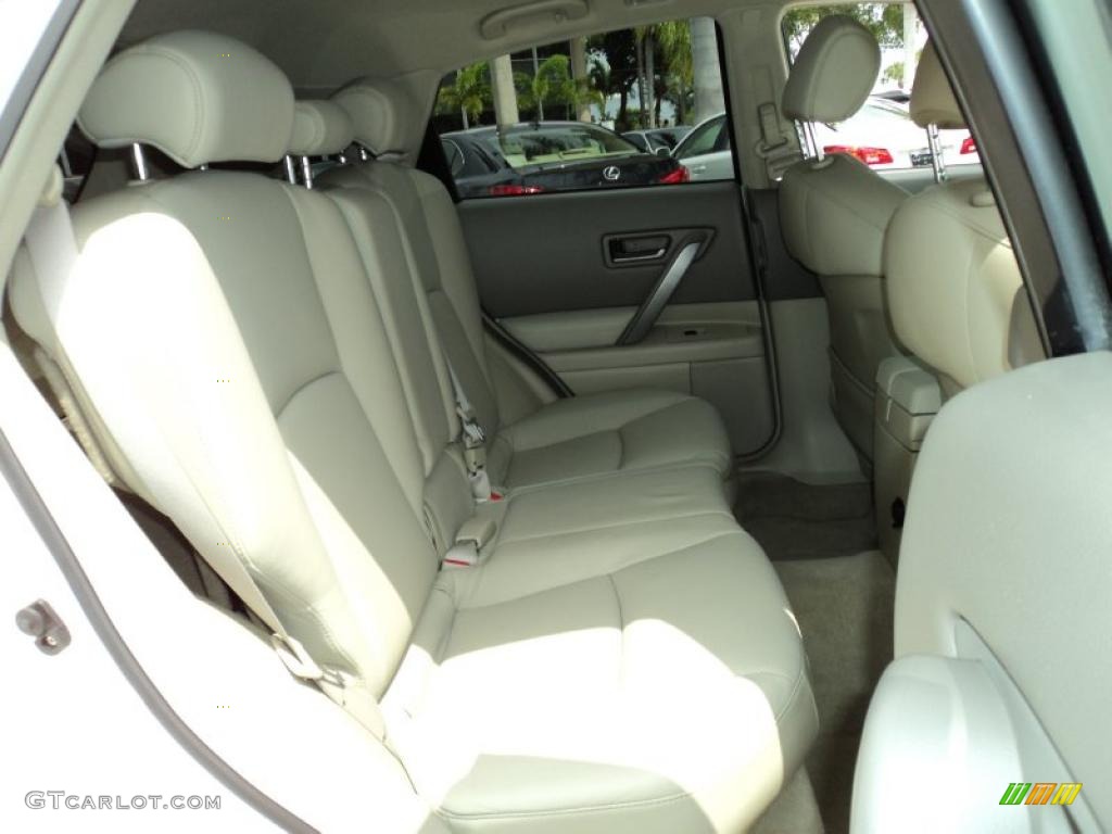 2004 Infiniti FX 35 Interior Color Photos